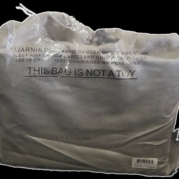 Levenger Filigree Office Tote & "Book of Wealth" Wallet Bundle - Dark Academia - Picture 7 of 16